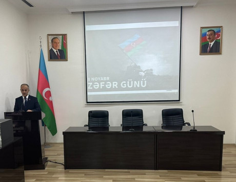Zəfər Günü Ədliyyə Nazirliyinin Məhkəmə Ekspertizası Mərkəzində qeyd olunub