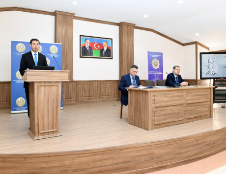 Məhkəmə ekspertizası fəaliyyətinə həsr olunan tədbir keçirilib