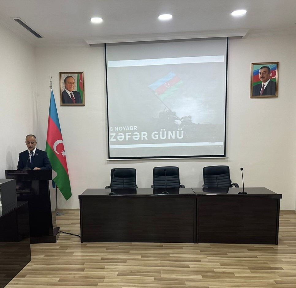 Zəfər Günü Ədliyyə Nazirliyinin Məhkəmə Ekspertizası Mərkəzində qeyd olunub