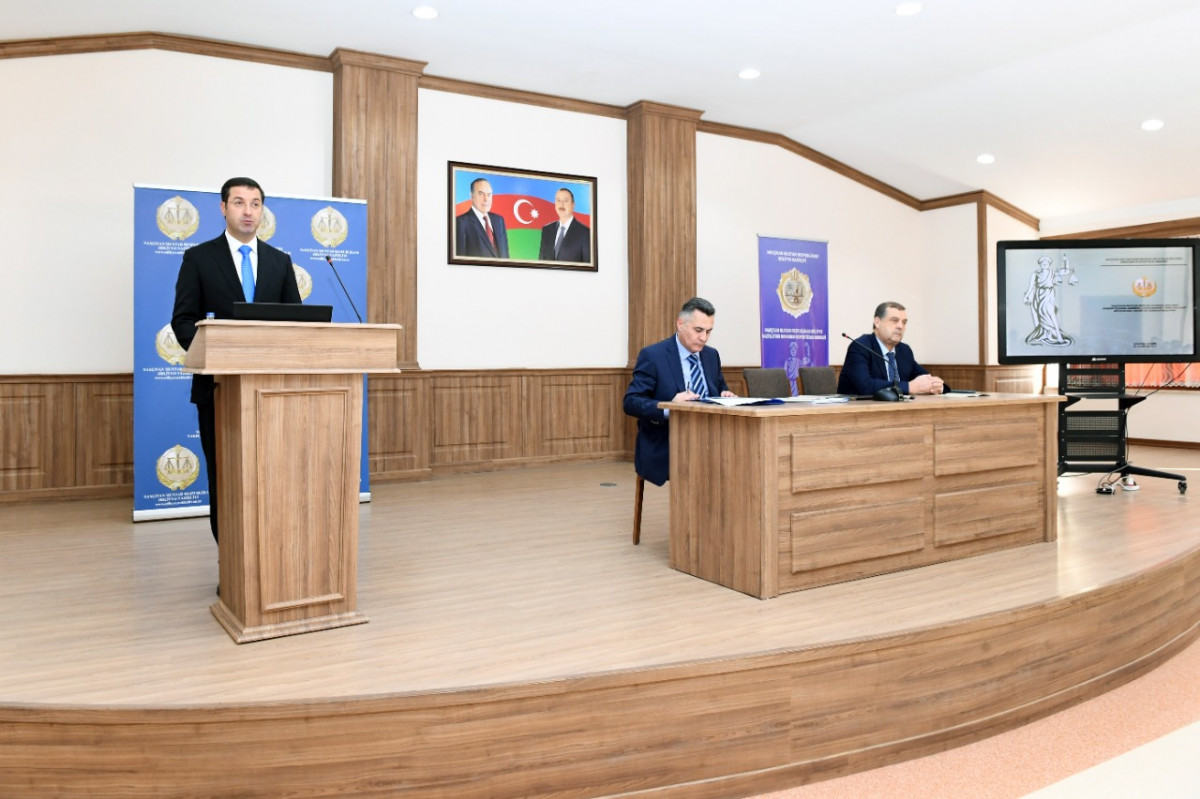 Məhkəmə ekspertizası fəaliyyətinə həsr olunan tədbir keçirilib Məhkəmə ekspertizası fəaliyyətinə həsr olunan tədbir keçirilib