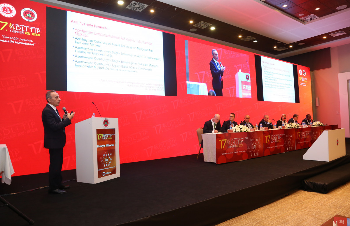 Ədliyyə Nazirliyi Antalyada keçirilmiş “17-ci Məhkəmə tibb ekspertizası günləri” adlı konfransda təmsil olunub Ədliyyə Nazirliyi Antalyada keçirilmiş “17-ci Məhkəmə tibb ekspertizası günləri” adlı konfransda təmsil olunub