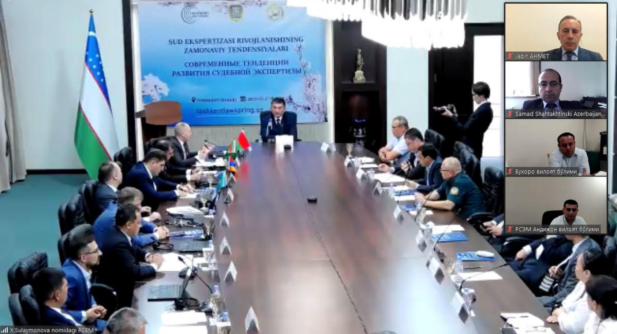 Məhkəmə Ekspertizası Mərkəzi Özbəkistan Respublikası Ədliyyə Nazirliyinin təşkilatçılığı ilə keçirilən “Əsas hüquqlar əbədi dəyərlər kimi” mövzusunda “Tashkent Law Spring” III Beynəlxalq hüquq forumunda iştirak etmişdir. Məhkəmə Ekspertizası Mərkəzi Özbəkistan Respublikası Ədliyyə Nazirliyinin təşkilatçılığı ilə keçirilən “Əsas hüquqlar əbədi dəyərlər kimi” mövzusunda “Tashkent Law Spring” III Beynəlxalq hüquq forumunda iştirak etmişdir.